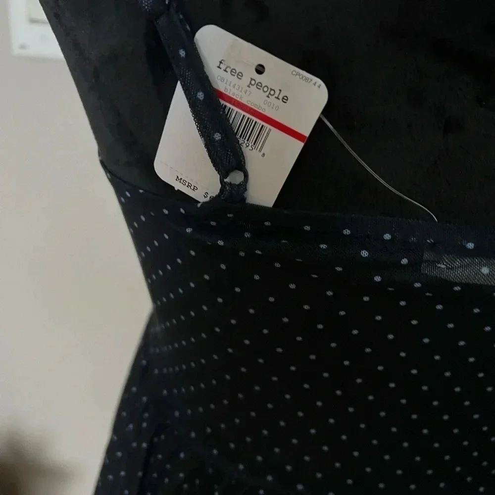 Black Madeline slip dress - Picture 7 of 9